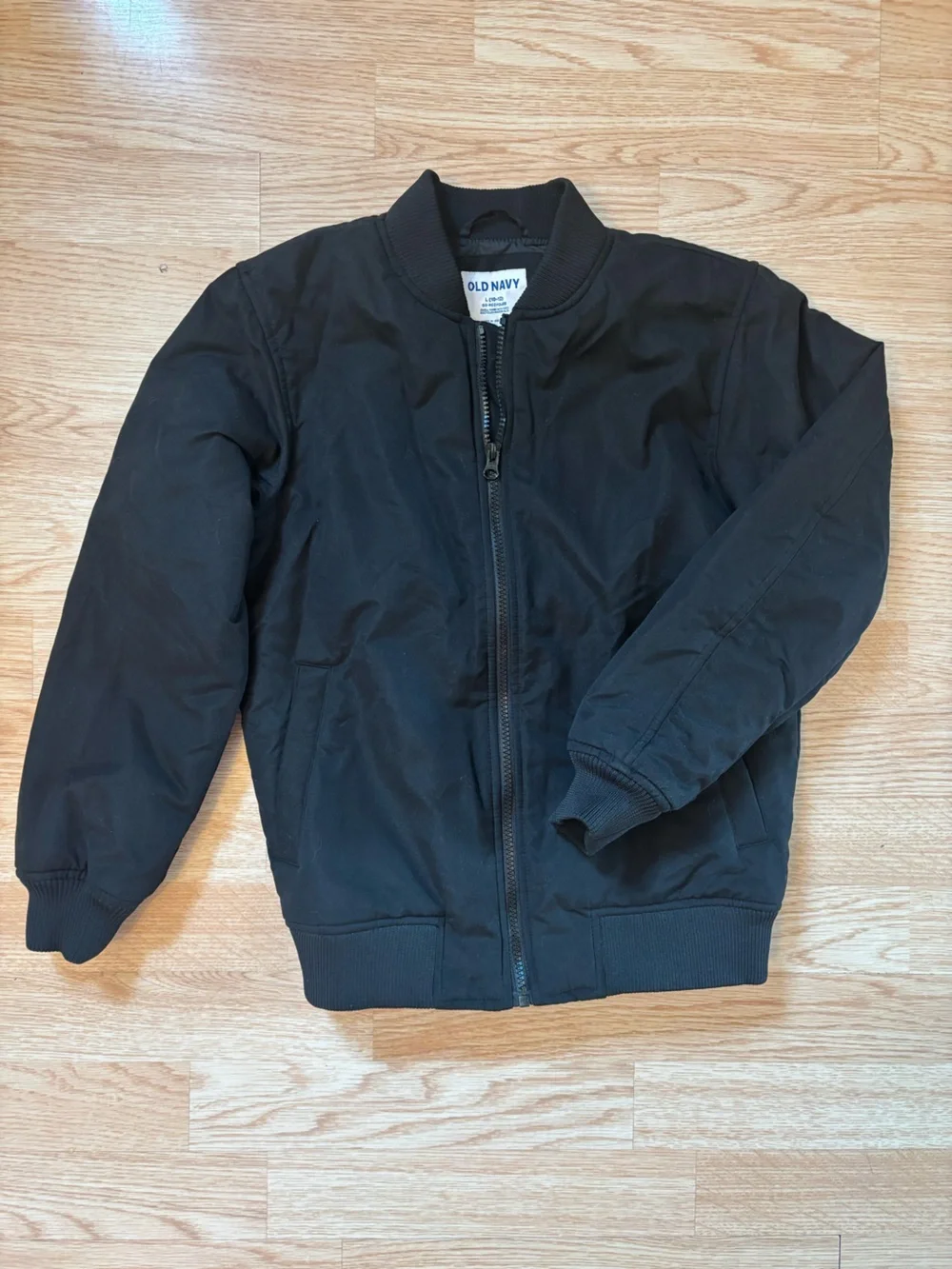 Old Navy Girls Black Bomber Jacket